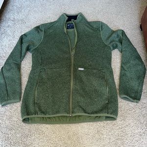 Figs on shift sweater knit jacket